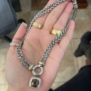 David Yurman Pendant + Necklace